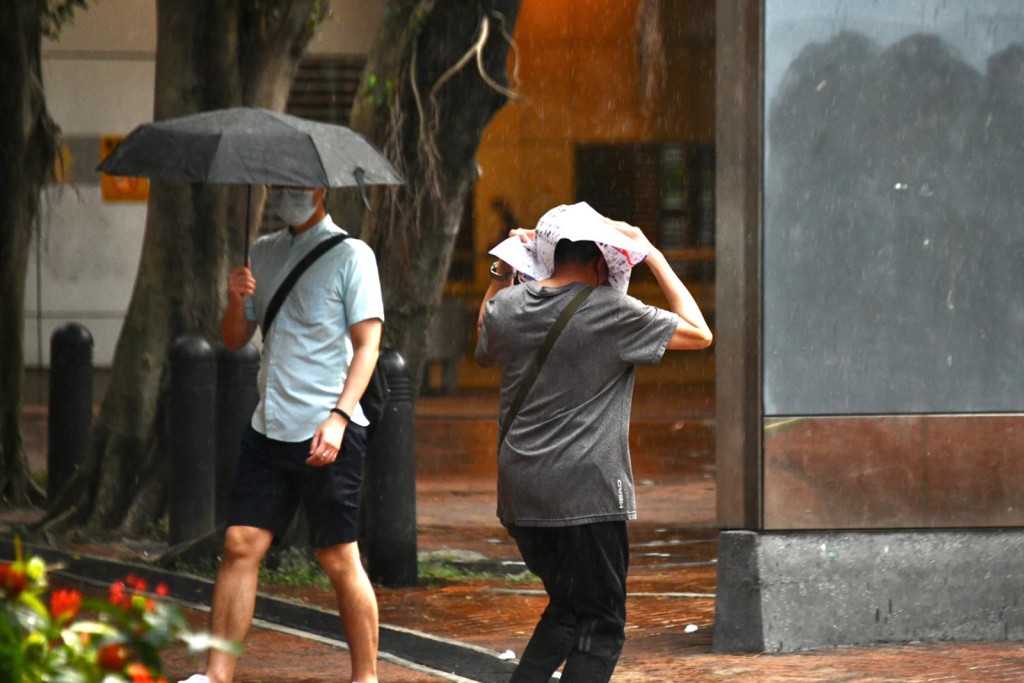 本港下午有驟雨。