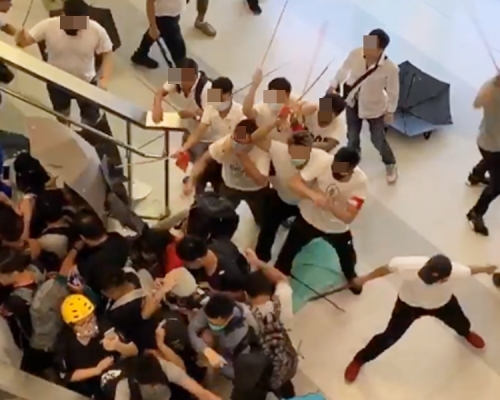 元朗暴力事件。