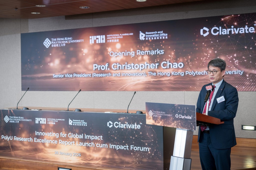 趙汝恒表示，大學早前發表的《策略發展計劃2025/26–2030/31》將進一步賦能大學為社會帶來更多貢獻。