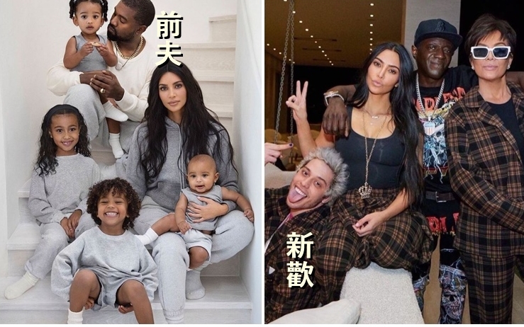 Kim今年初跟Kanye West離婚,近月已有戀情。