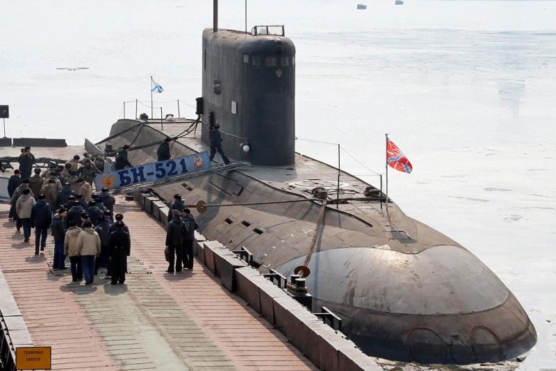 “顿河畔罗斯托夫号”是公斤级攻击潜艇，于2014年下水。网上图片