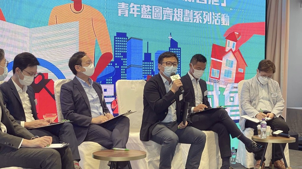 張欣宇出席有關青年發展齊規劃的研討會。張欣宇FB