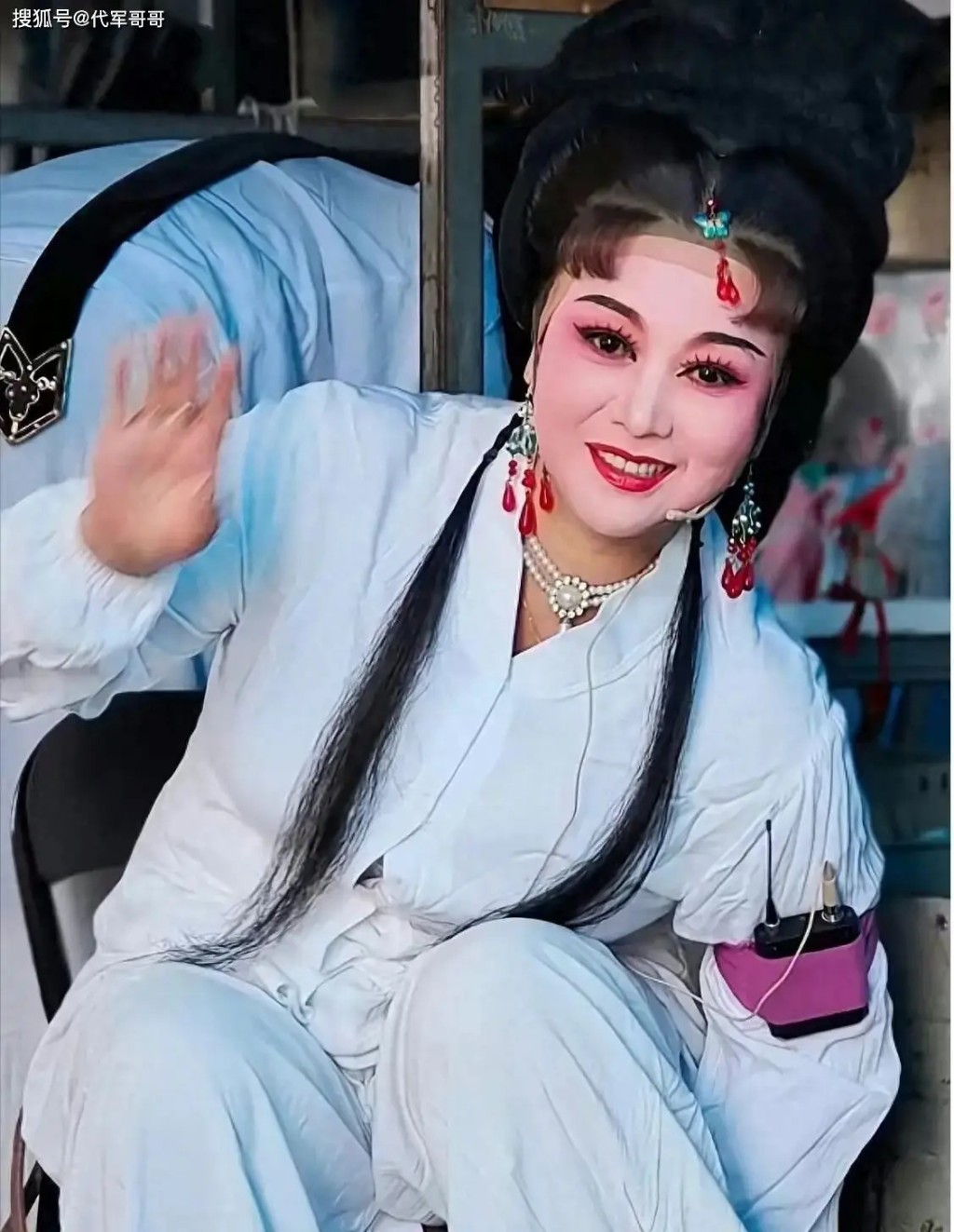 錢水明一生深耕民間越劇舞台。 錢水明一生深耕民間越劇舞台。