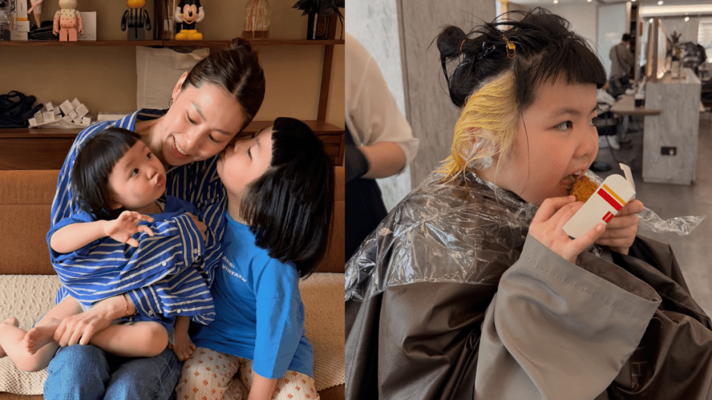 Lucy李元元考第一獲獎勵漂染頭髮變搶眼粉紫色  網民憂傷頭皮  李璨琛老婆再被轟不負責任