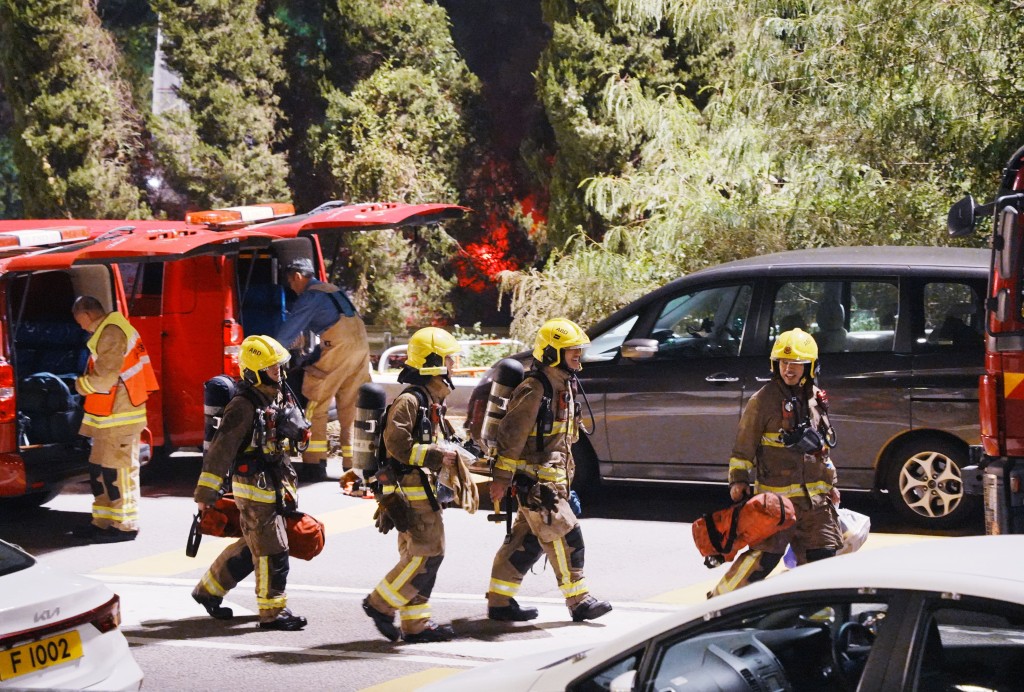 經付出巨大努力，現場火勢已全部受控。資料圖片