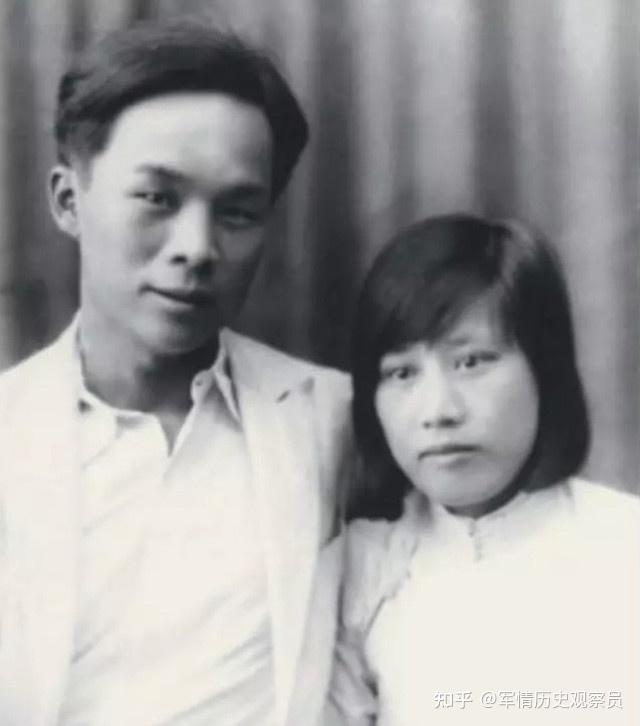 胡蘭成與另一位妻子全慧文。知乎