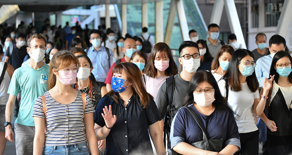 港大研究指港人戴口罩有助醫院及社區減少使用抗生素。(資料圖片)