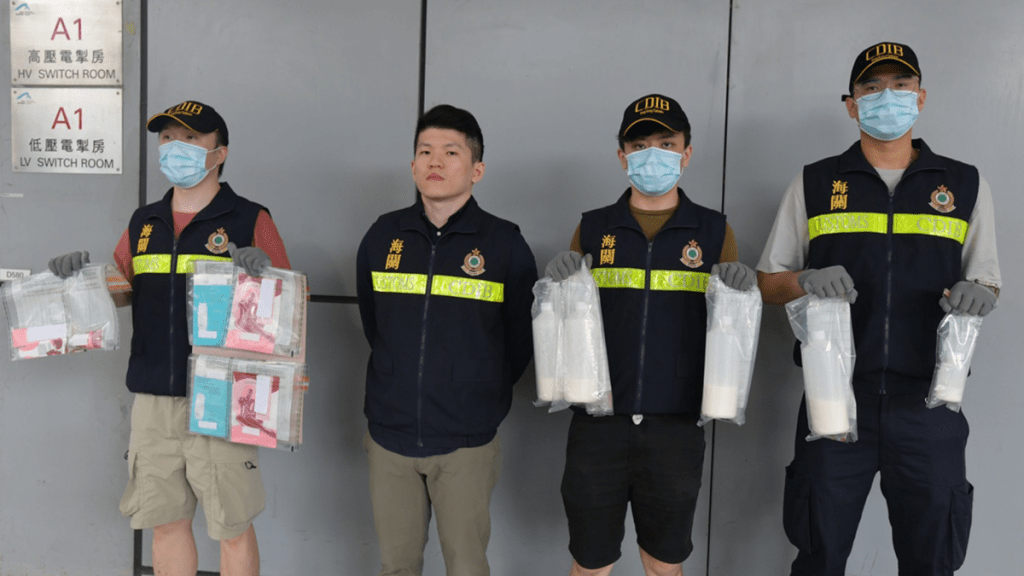 個人護理用品藏140萬元液態可卡因 巴西來港男遊客落網