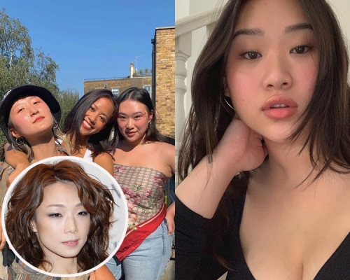 林憶蓮(小圖)21歲愛女李喜兒(右)不時發相,騷身材。 IG圖
