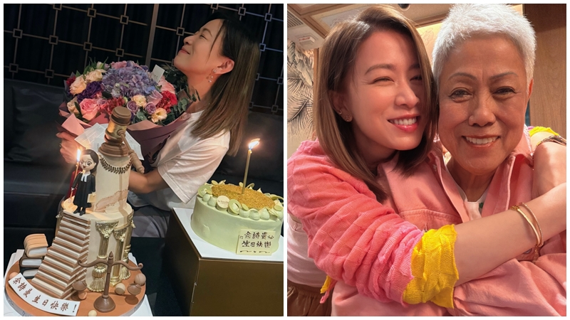 佘詩曼51歲生日兩大願望全為媽媽 攬實媽媽堅決成最強依靠：從來都冇放開過我隻手