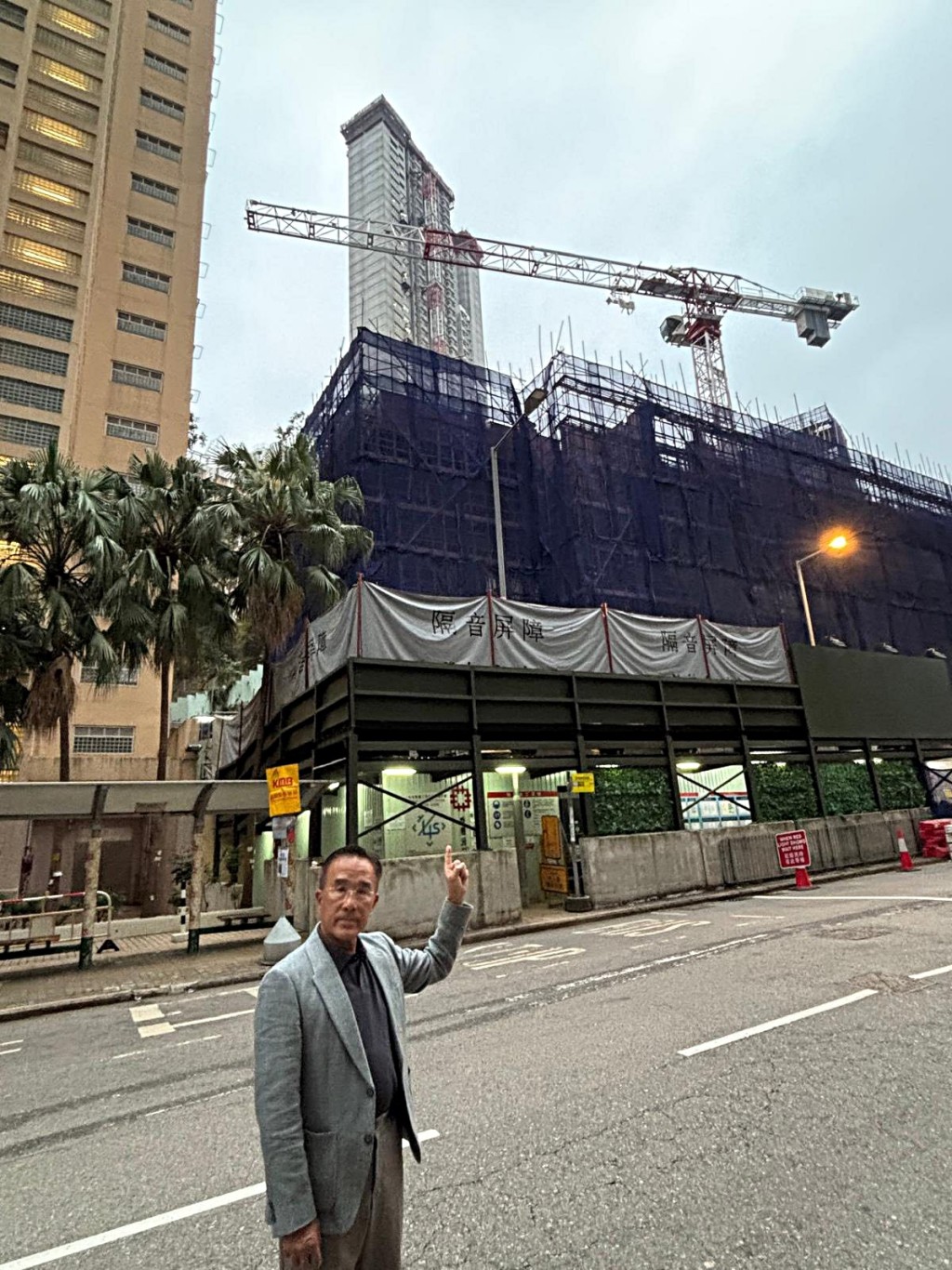 田北辰希望政府修例改善天秤安全問題。fb：田北辰 Michael Tien