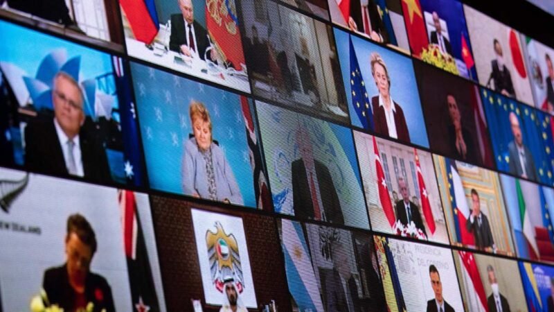 剛舉行了的全球視像氣候峰會。