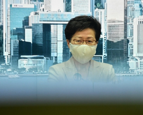 行政長官林鄭月娥表示優先為九龍東食肆、安老院等4個群組進行病毒檢測。