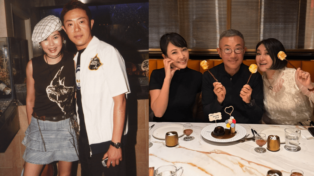 陈淑兰与旧爱老婆同框零芥蒂  大方贺祁文杰生日  曾称关系如谢贤狄波拉：分开依然是家人