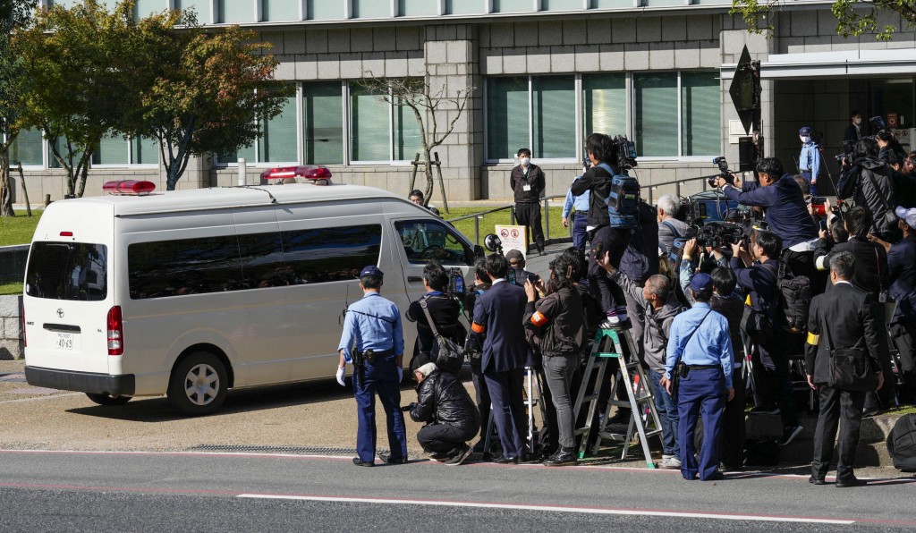 安倍晋三枪杀案开庭审理。路透社