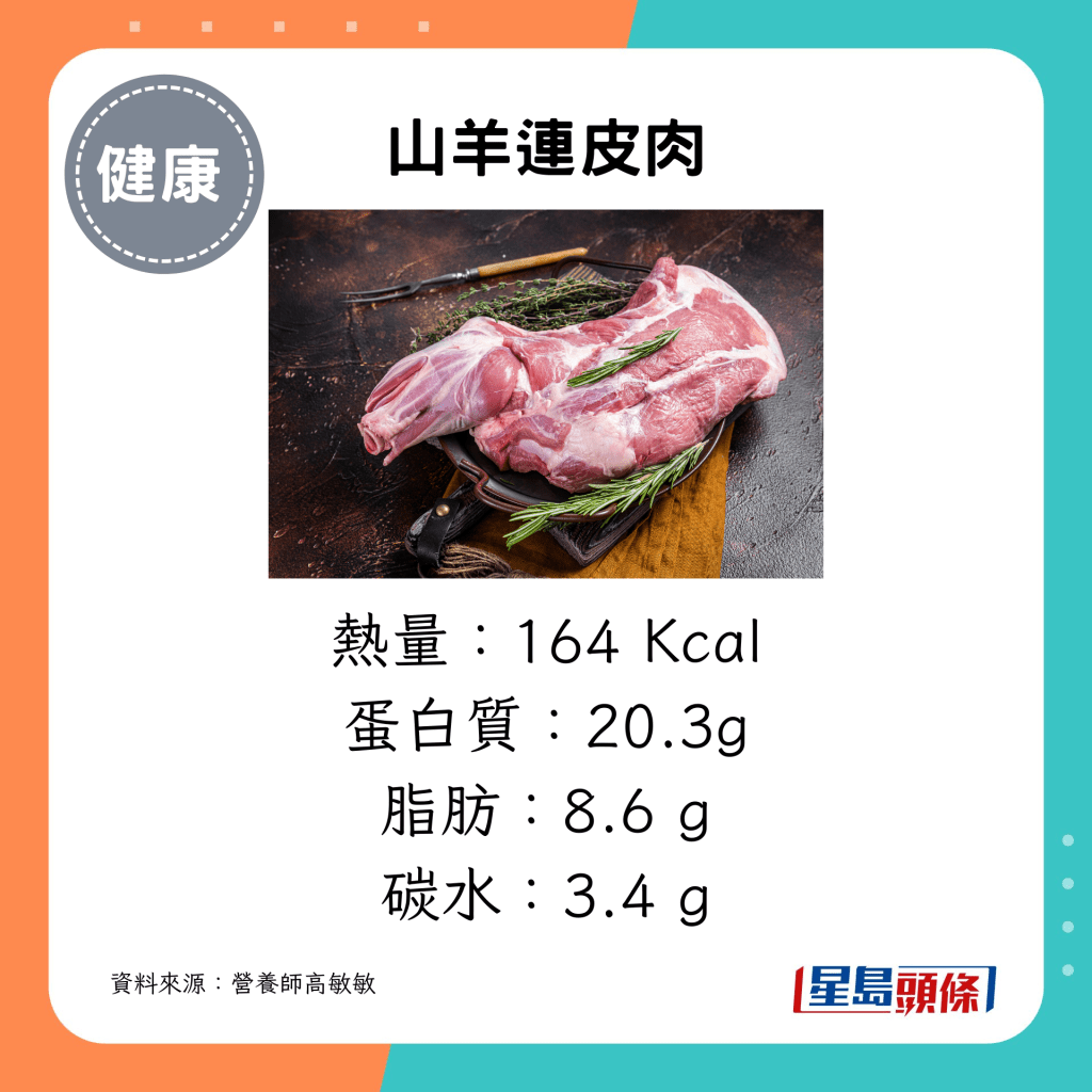 山羊连皮肉