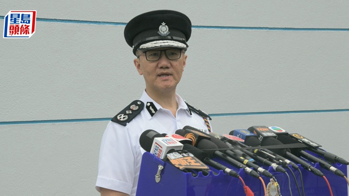 蕭澤頤表示,將會抽調後勤警員及水警加強巡邏。楊偉亨攝