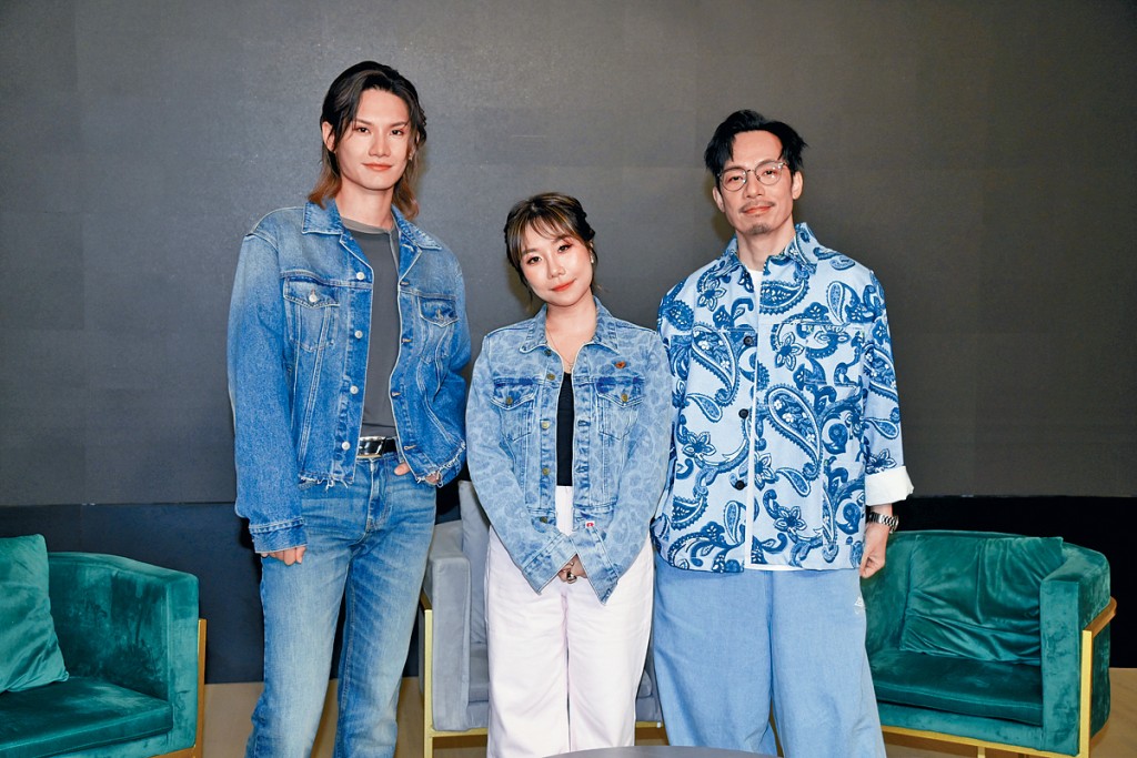 Jeremy、黃靖程、強尼宣傳舞台劇《大象的告別式2.0》。