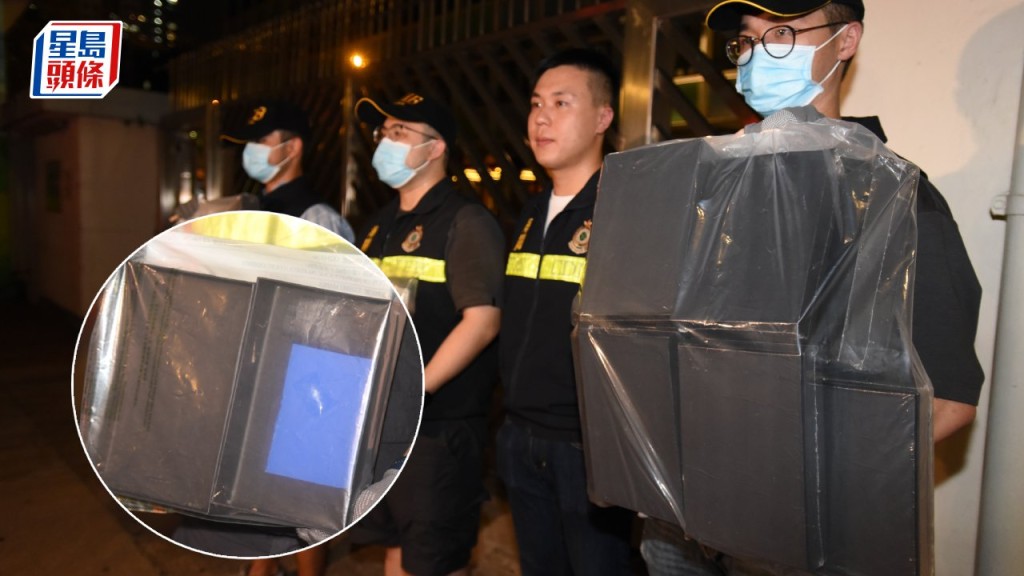 德國來港衣服重量異常 紙盒夾層藏逾200萬元氯胺酮 海關拘一男。黃文威攝
