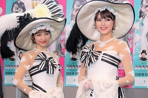沙也加(左)離世前正在北海道為舞台劇《窈窕淑女》演出。