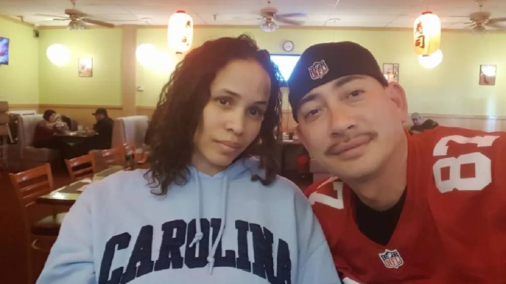 前成人電影女星黛文與前夫喬納森。Facebook/Johnathan Willette