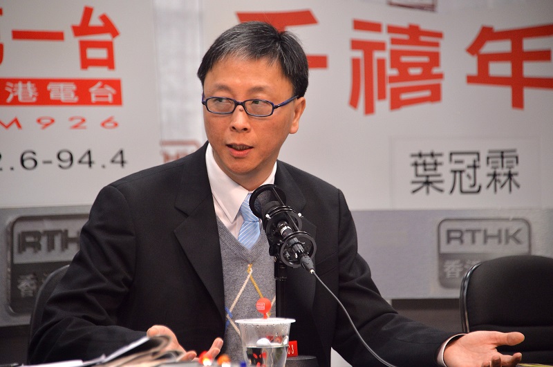 何栢良呼籲本港市民不能掉以輕心。資料圖片