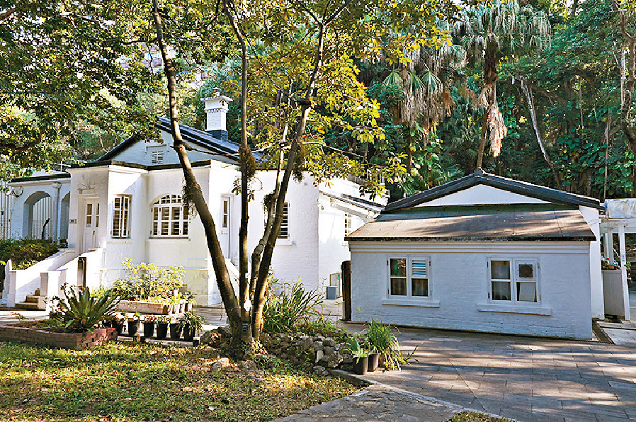 ■中心所屬的平房式建築群，由一級及二級歷史建築組成。