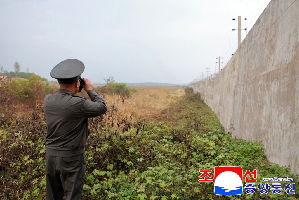 北韓被揭在兩韓非軍事區埋了近百萬枚地雷。法新社