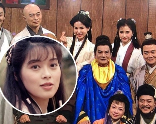 97版《天龍八部》演員重聚，但當日未見「阿朱」劉錦玲(小圖)出現。