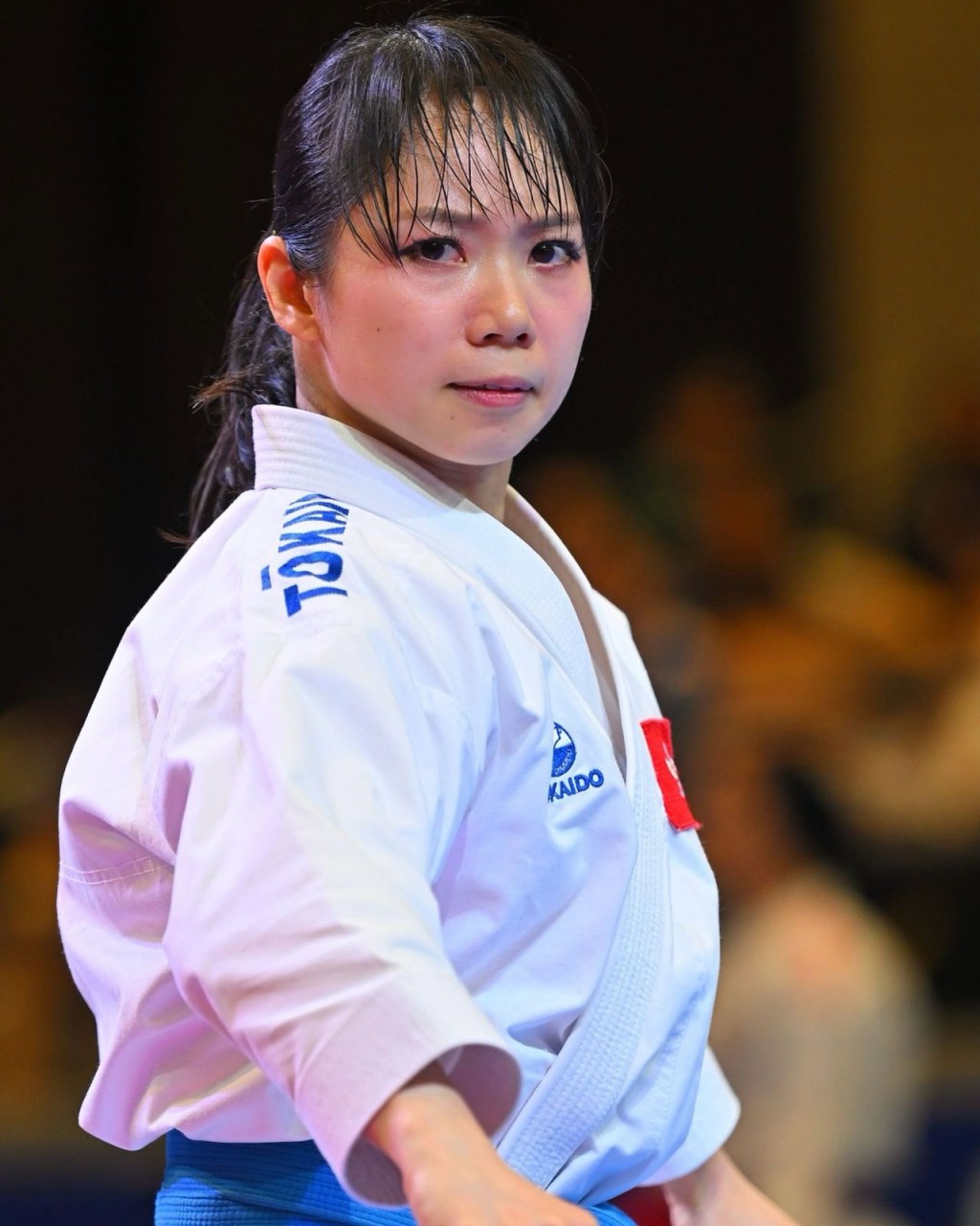 相隔只有4日,Grace亦戰鬥力超勁,在印尼亞錦賽不失一分入決賽。WKF圖 相隔只有4日,Grace亦戰鬥力超勁,在印尼亞錦賽不失一分入決賽。WKF圖