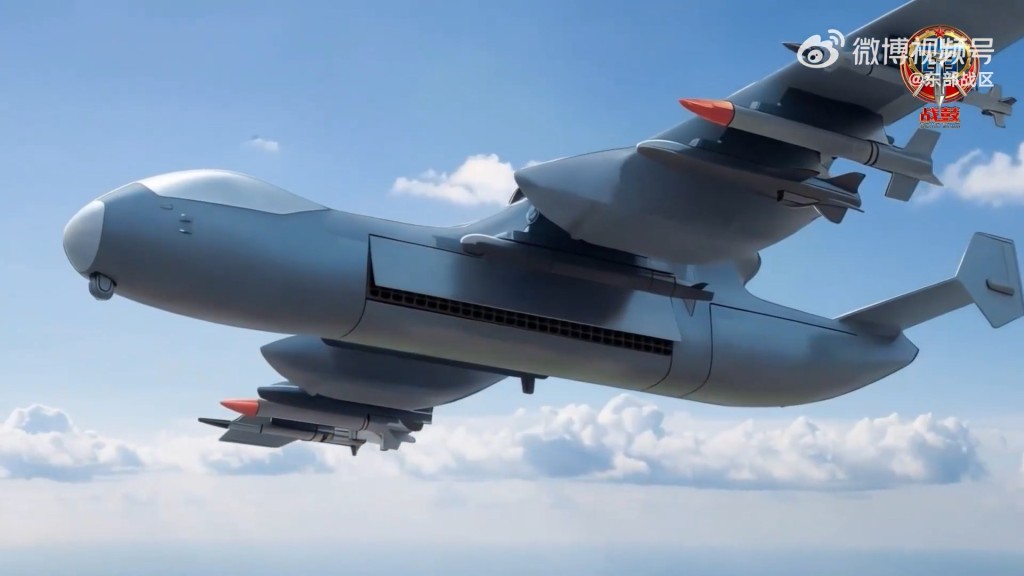 解放军东部战区发布军演人工智能（AI）短片《联武群戈斩‘独’道》。