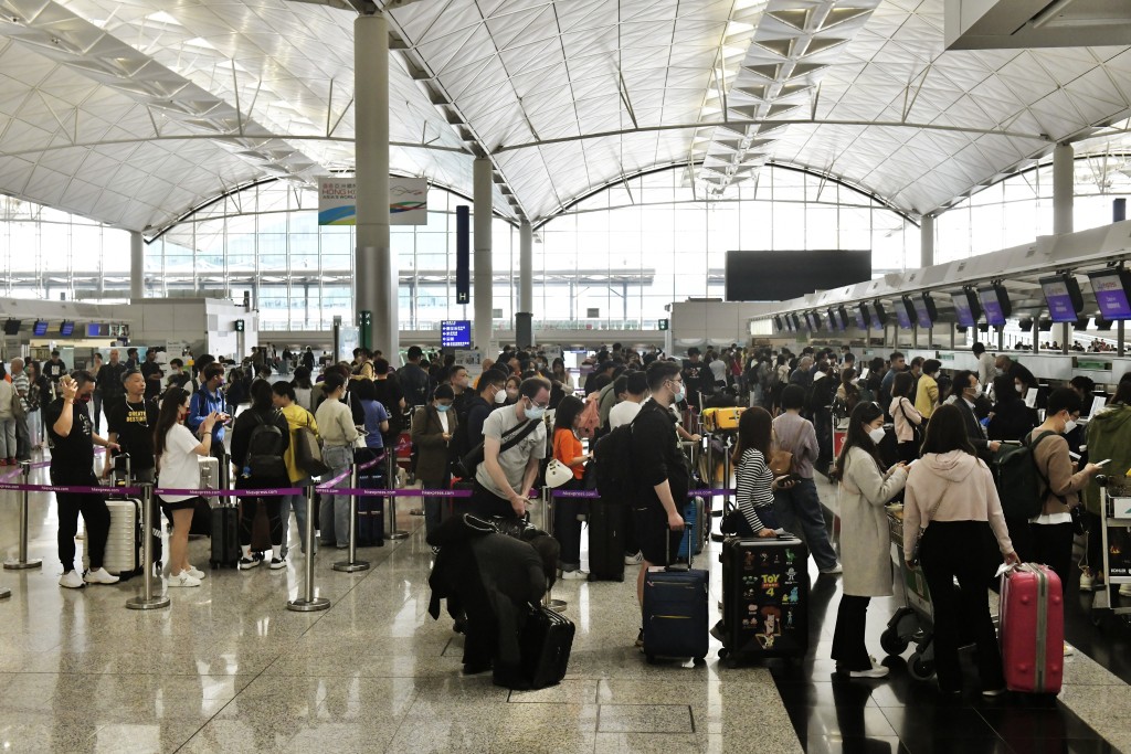 香港國際機場。資料圖片