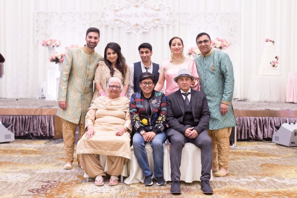 5年前大仔「印度豹」与印度籍医师太太Manjit结婚。  ​