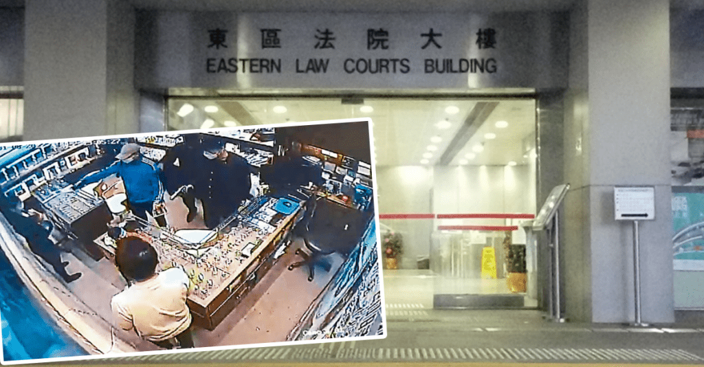 賊人當日在光天化日下打劫銅鑼灣鬧市一間鐘表行。