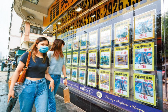 有评论指若香港开徵资增值税，楼市将现恐慌性抛售。资料图片