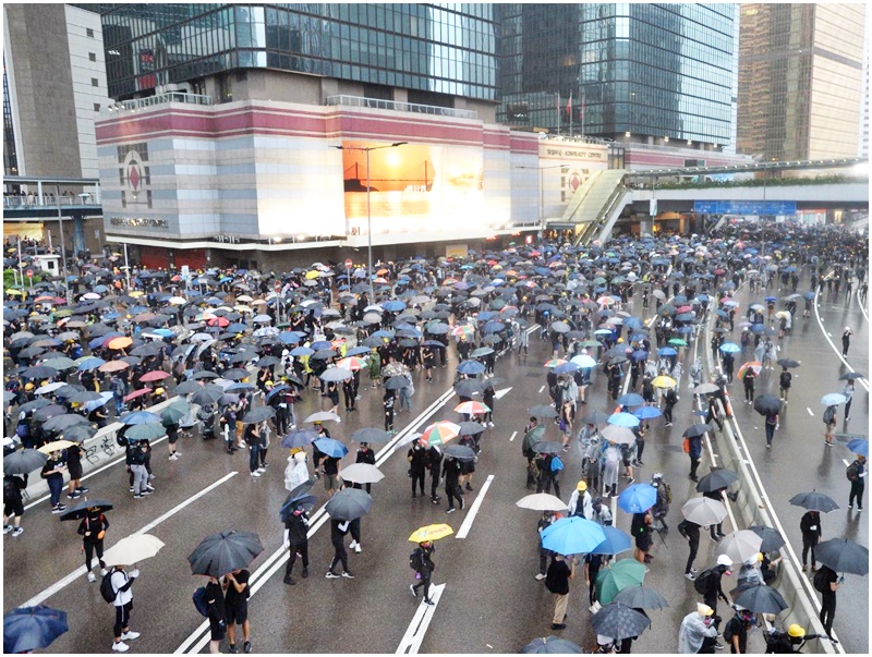 針對《港區國安法》,特朗普7月簽署行政命令,終止對香港的特殊待遇地位。資料圖片