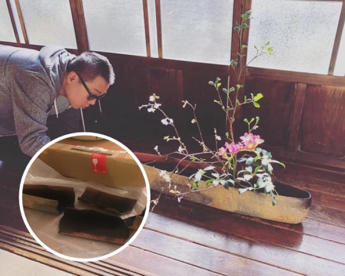 導演彭浩翔發文抱怨陶瓷花盆寄艙卻碎裂收場。彭浩翔fb