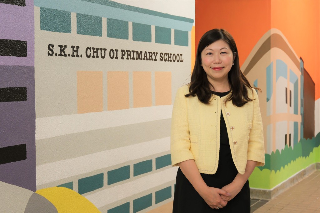 聖公會主愛小學校長潘靄玲