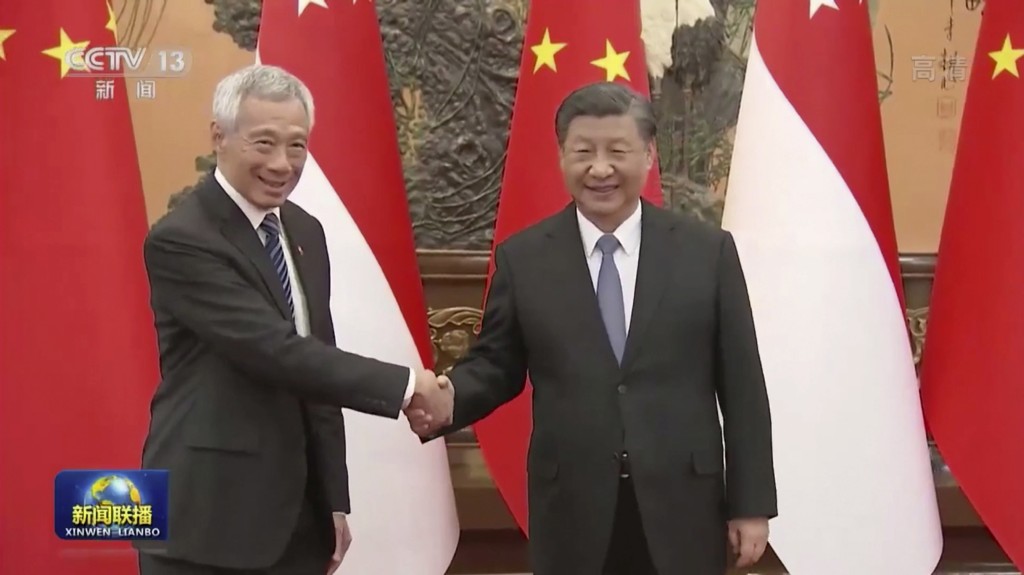 李显龙不久前访京，和国家主席习近平会面。