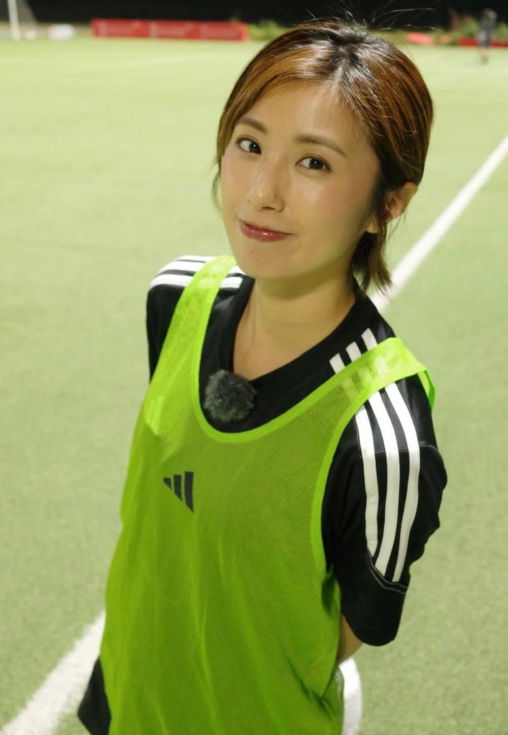 Kathy不再受傷患困擾，終可享受足球樂趣。