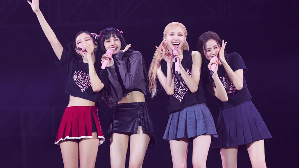 韓總統室否認BLACKPINK獻唱尹拜會國宴消息。網圖