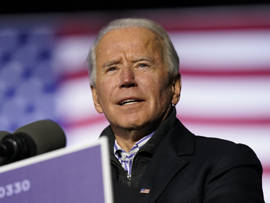 拜登從政近五十年並非一帆風順，歷經喪子喪妻之痛和政壇起落。AP