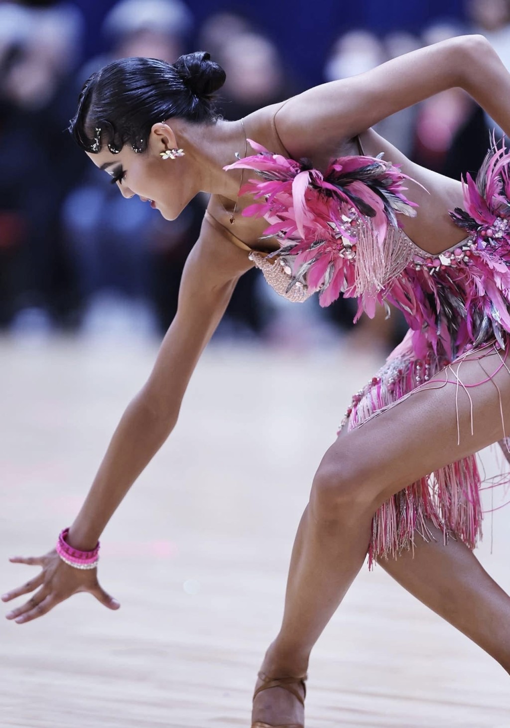 世界排名第29的陳君瑤。中國香港體育舞蹈總會提供 世界排名第29的陳君瑤。中國香港體育舞蹈總會提供