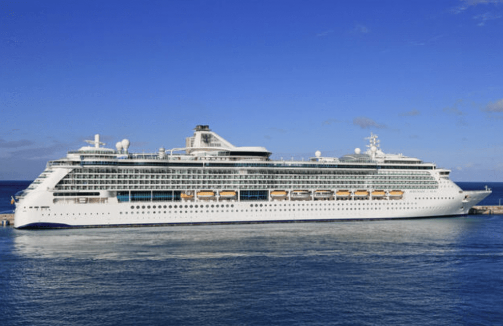 美國皇家加勒比（Royal Caribbean）旗下郵輪「海洋旋律號」（Serenade of the Seas）。Alamy