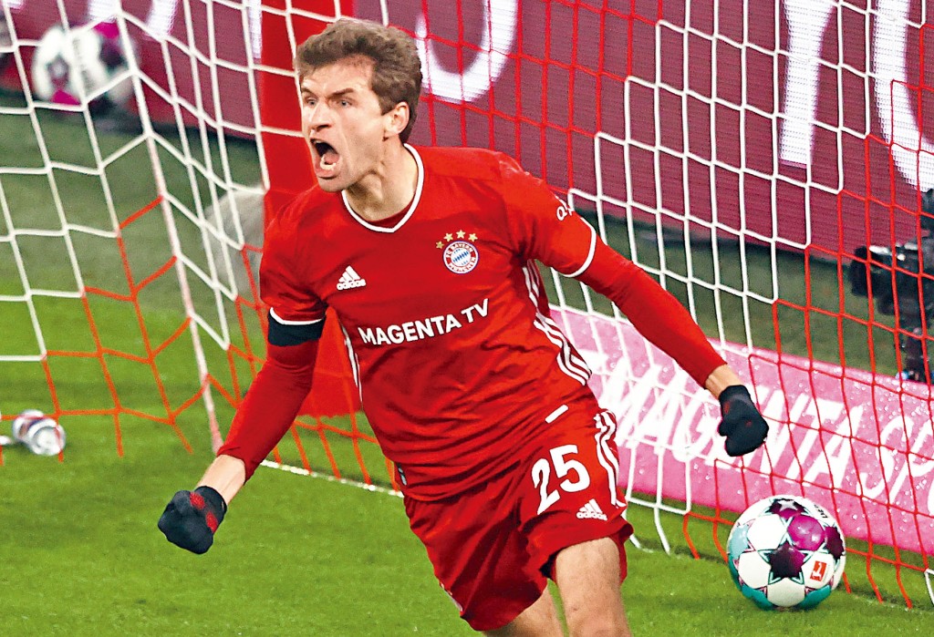 ■湯馬士梅拿近四輪德甲交出四入球一助攻。