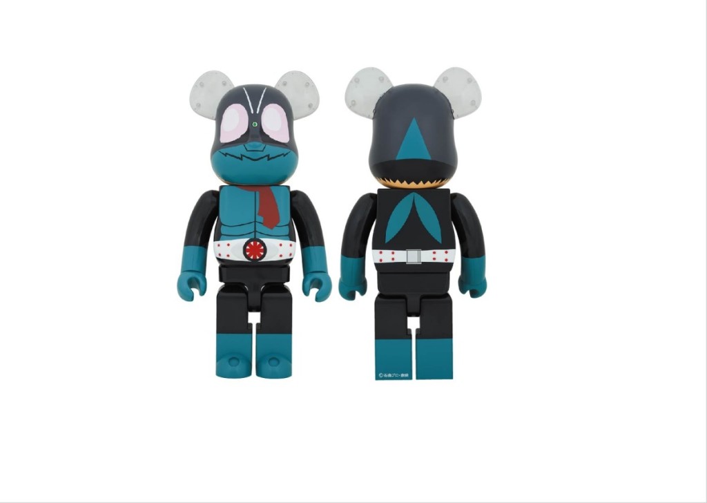 BE@RBRICK MASKED RIDER 1 OLD Ver. 1000% (港幣4,600元)