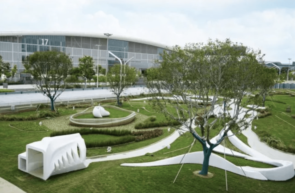 深圳3D打印公園。