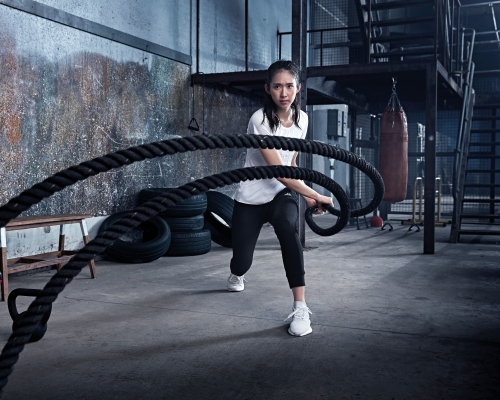 Vivian早前為運動用品品牌Adidas拍攝全新一九年春季女裝運動服飾系列。 相片由公關提供