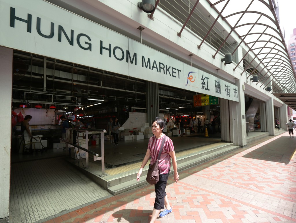 其中兩名患者在紅磡街市工作。資料圖片