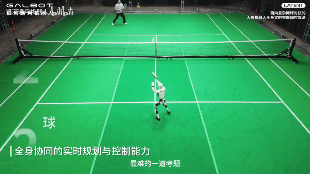 北京机械人公司研发“网球手”，能全自主对打。